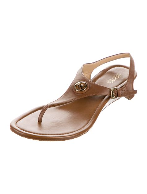 michael kors slippers for men|Michael Kors heeled sandals.